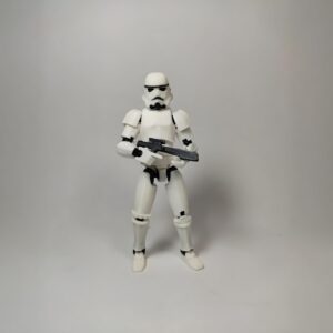 Dummy 13 Action Figure, Stormtrooper, Articulated Armour, Blaster Accessory (Red)